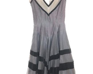 Vintage dresses - the picture is very blown out - in real life it looks black