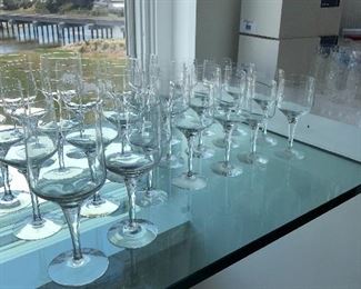 Gorgeous glassware - I believe this is the very Rare Dansk Pattern "Elegant" - as seen at Replacements