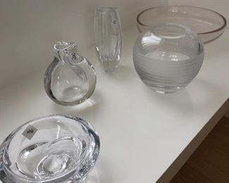 Baccarat, steuben, Kosta boda