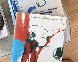 Rare helen Frankenthaler books