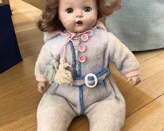 Rosebud Horsman doll, or an ideal doll