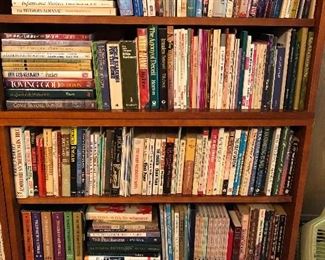 books, bookcases