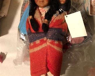 native american souvenir doll