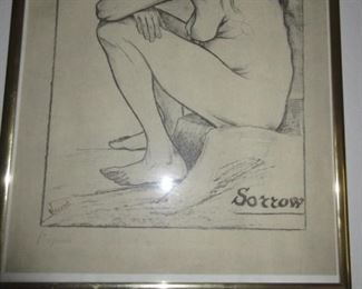 etching signed