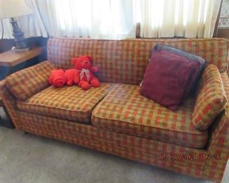 great small love seat .. makes into a bed ... great for all your guest