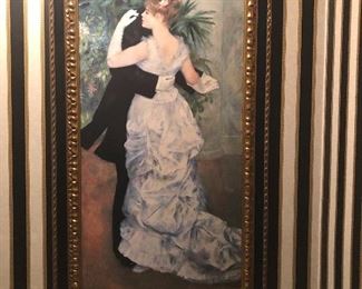 Gold Framed Renoir "La Dansa a La Ville"
