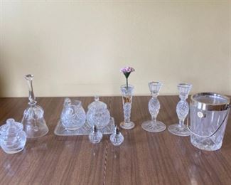 Lot of Beautiful Crystal Decorations