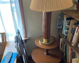Mid century modern table/ lamp is separate 
