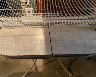 Vintage Chrome Kitchen table 
Beautiful 