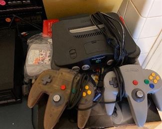 Nintendo 64 two controllers one game
