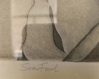 Art by Jardine "Snow Fowl"