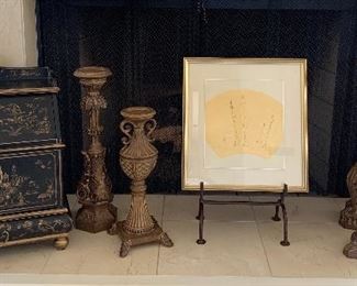 Candlesticks, Decorative Box, Art