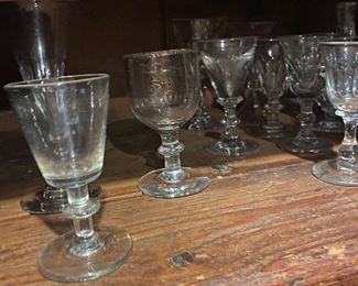 MANY 18th and 19th GLASSES , $25 each