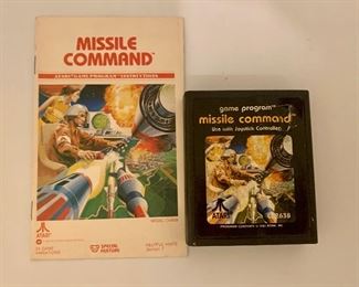 Atari Missile Command & Manual