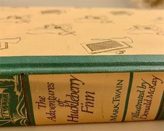 Vintage “ The Adventures of Huckleberry Finn” Book
