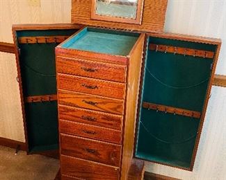 Powell Furniture Jewelry Cabinet 