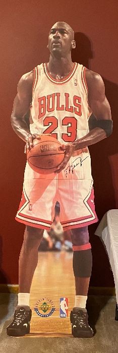 Over 6’ Tall Life Size Michael Jordan Cardboard Cut-Out