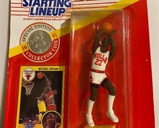 Michael Jordan 1991 Kenner Starting Lineup Chicago Bulls Basketball 