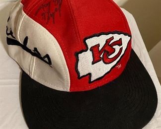 Tony Gonzalez KC Chiefs #88 Autographed Autograph Signed Ball Cap Hat Signature 