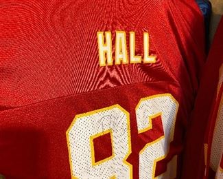 Dante Hall Autographed Jersey KC Chiefs Football #82 