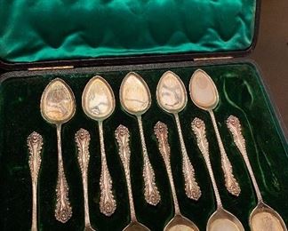Sterling Silver Spoons • Mappin Brothers, London {1890’s}