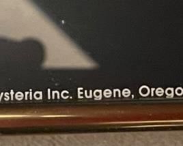 Mask Hysteria First Edition Poster 1982 Framed 25x19in