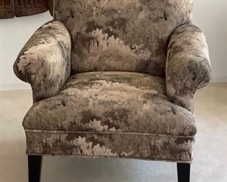 Contemporary Upholstered Chair #1	33x34x32in
