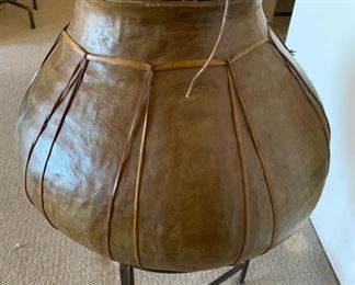 Large Tarahumara Style Pot with Stand	36x28x28
