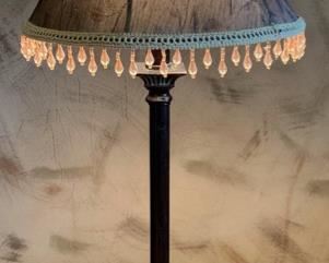 Ornate Table Lamp 29x11x11