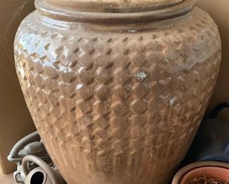 Extra Large Outdoor Brown Ceramic Pot 3ft Tall #2	36x28x28
