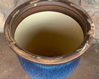 Ceramic Blue Pot #1	20x16x16
