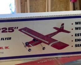 Bridi Krafty 25 Trainer RC Model Plane Airplane Radio Controlled Wingspan: 60in