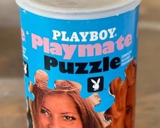 1971 Playboy Playmate Puzzle in Can	
