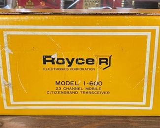 Royce I-600 CB Radio Transceiver	
