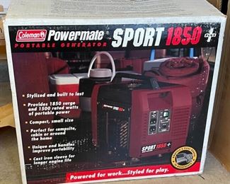 Coleman powermate Sport 1850 Portable generator	Box: 18x21x14.5in
