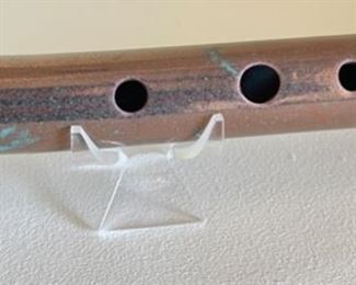 Robin Hodgkinson Ceramic Flute Pottery	19.5in long x 1.25
