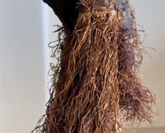 African Pende Mask From Zaire 	20x11x5in
