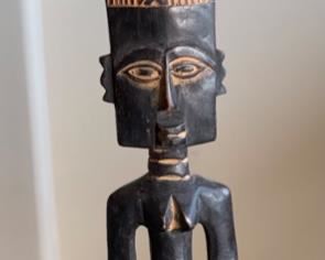 16in Ghana Hand Carved Figure	16x3.25x2.5in

