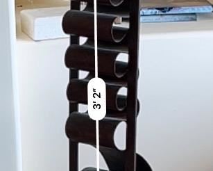 Large Rustic Metal Decor Sculpture	39x7.5x8in
