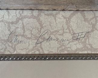 Kinder-Harris China Blossoms  Art	44x25x2in
