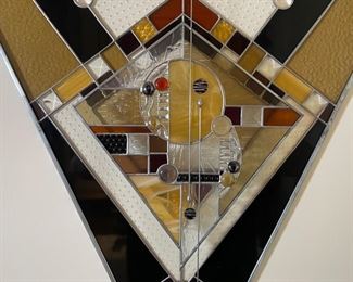 Al Sievers Stained Glass Panel Art	26 x 25 x 2”
