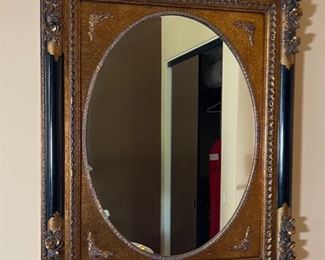 Ornate Oval Mirror	50x41x3.5in
