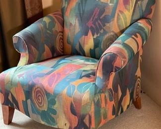 Robb & Stucky Contemporary Chair & Ottoman	36x31x32in<BR>Ottoman: 16x31x21in
