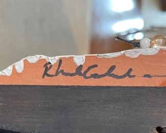 Ceramic Native Figure	17x7x3.5in
