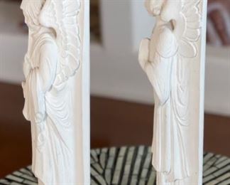 2pc Ceramic  Angels Facsimiles Ltd.	13x1.5x2.5in
