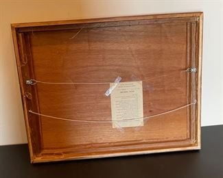 Vintage Chinese Batik Painting Batique	17x22x2in
