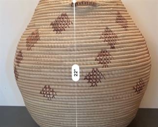 Huge Coil Basket	24in H x 25in Diameter
