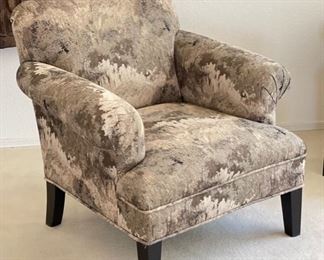 Contemporary Upholstered Chair #1	33x34x32in
 