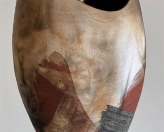 Dave Allyn Ceramics Raku Flame Sculpture	25in H x 6x6in
