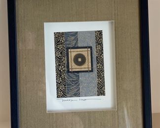 Chinese Coin Framed Art	12x11in
